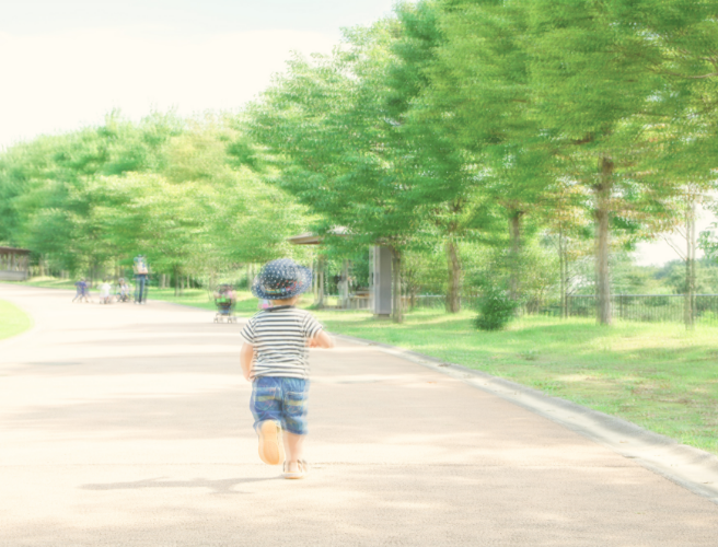 見え方の違い 白内障