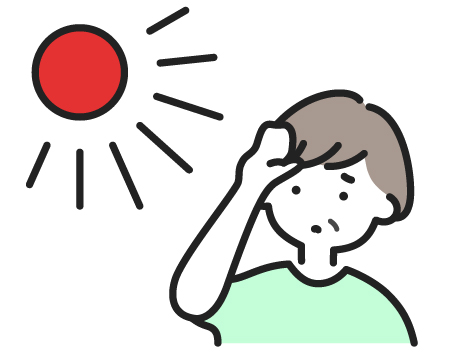 光や太陽がひどく眩しく感じる